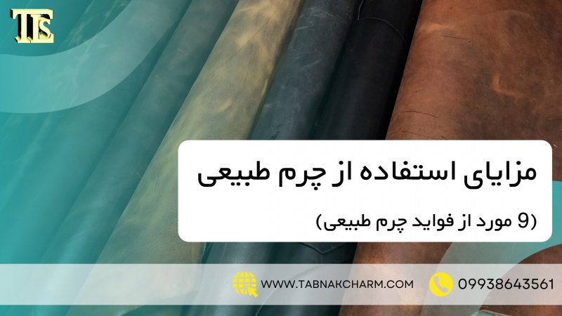 مزایای استفاده از چرم طبیعی