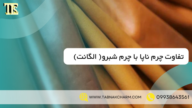 تفاوت چرم ناپا با چرم شبرو