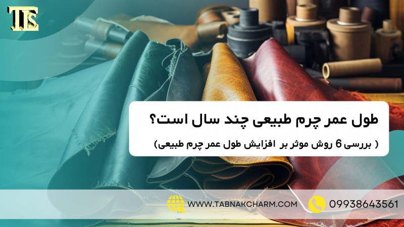 عمر چرم طبیعی چند سال است؟